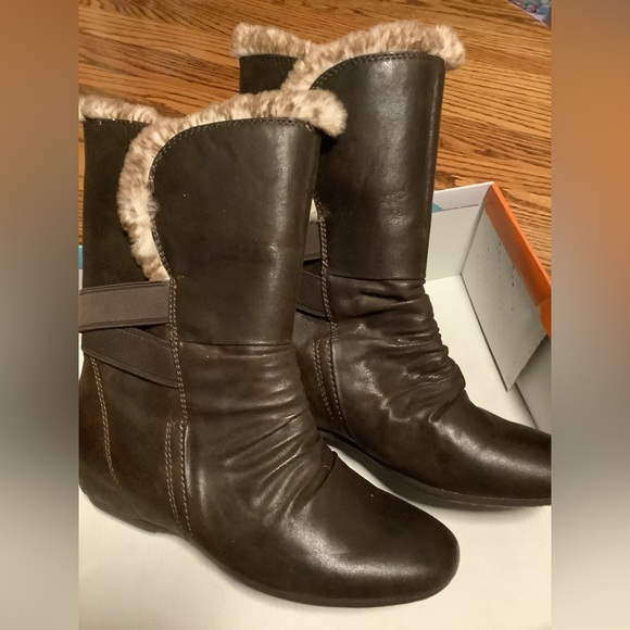 BareTraps | Shoes | Dark Brown Booties From Baretraps Patten | Poshmark